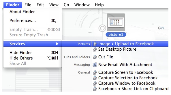 Upload photos to facebook from mac